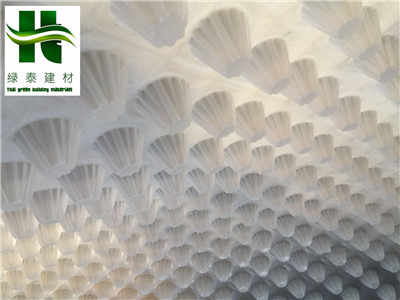 陽泉20厚全新料白色排水板與土工布市場報價解析